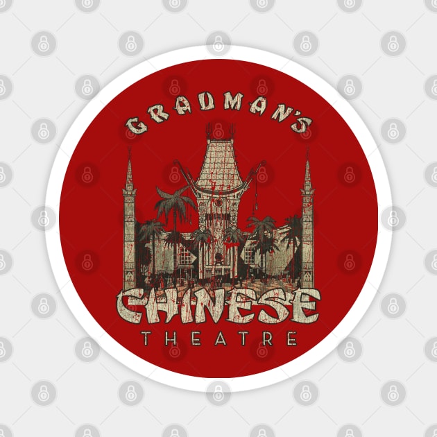 Grauman's Chinese Theatre Magnet by JCD666